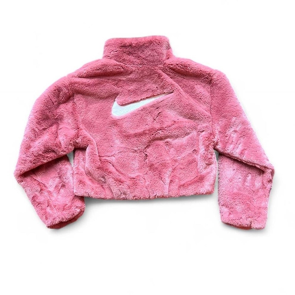 Nike Pink Plush Jacket